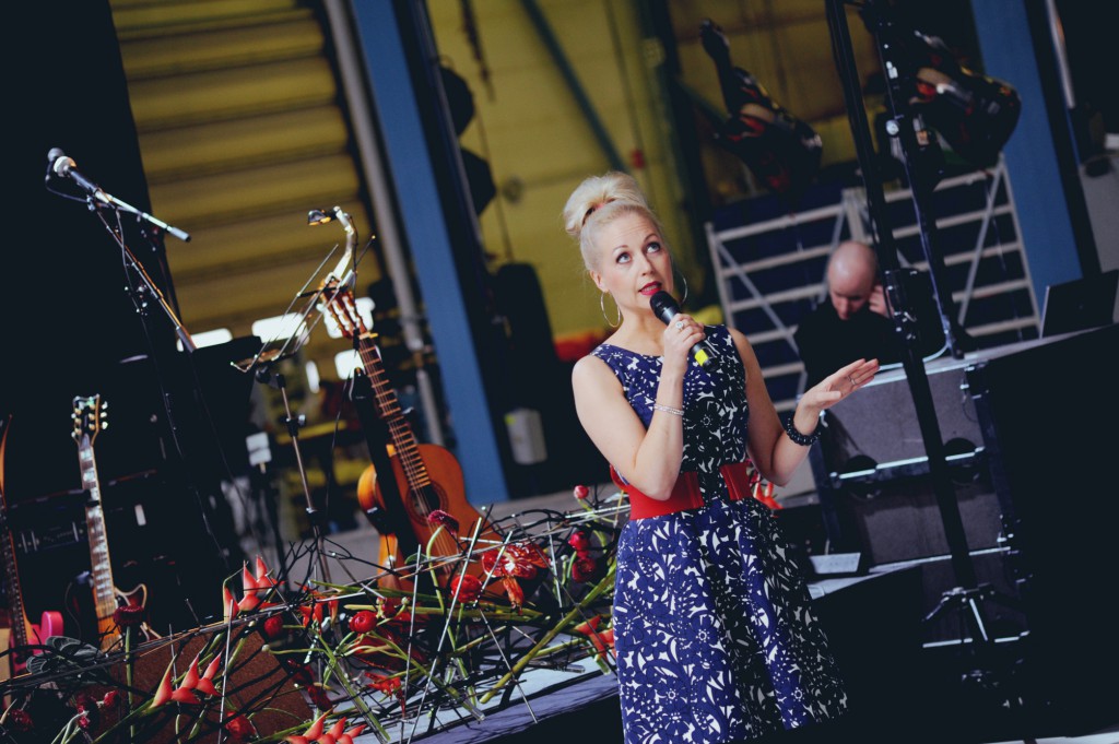 Omassa elementissään.