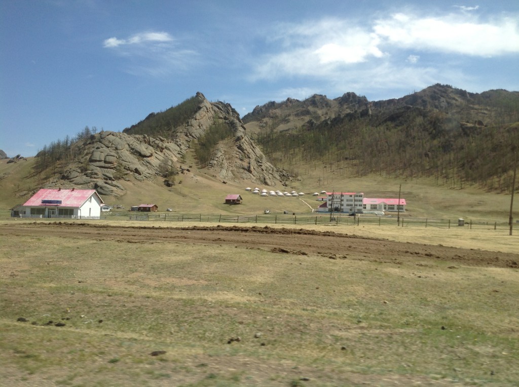 Näkymä Mongoliasta.