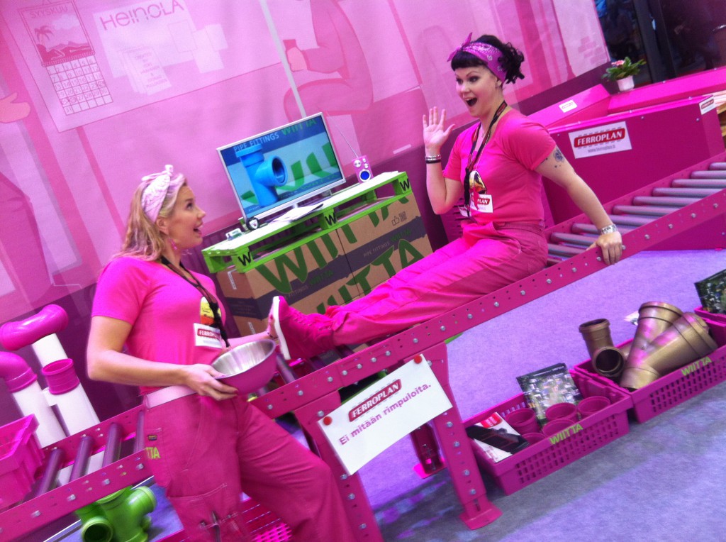 Pinkillä tehtaalla rullaa aina! Pinkillä tehtaalla rullaa aina!