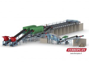 yhdyskuntajätteen käsittely kompostointilaitos municipal waste treatment