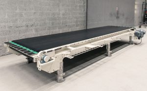 Hihnankeskittäjä hihnakuljetin